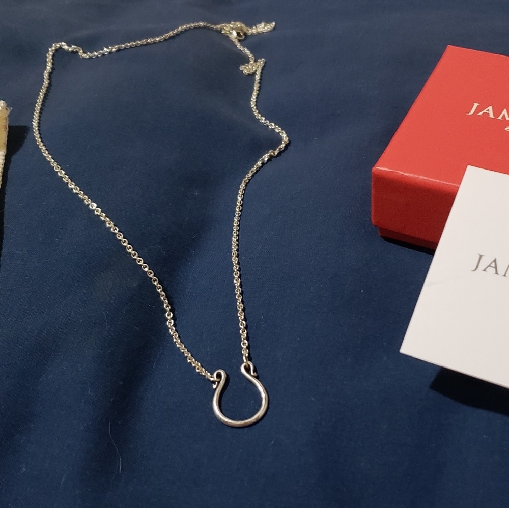 James Avery Charm Holder Necklace
